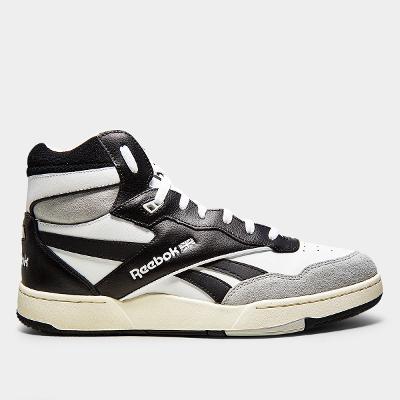 Tênis Couro Reebok BB 4000 II Cano Médio Masculino