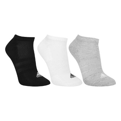 Kit Meia Adidas Cano Baixo c/ 3 Pares