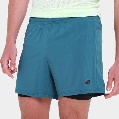Short New Balance Sport Essentials 2 In 1 Masculino