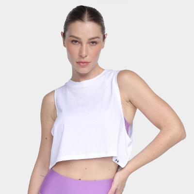 Regata Cropped Under Armour Campus Feminina