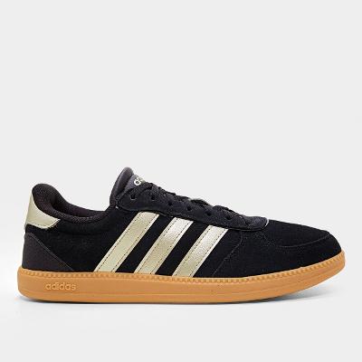 Tênis Adidas Breaknet Sleek Suede Feminino