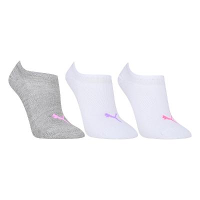 Meia Soquete Puma Invisível - 3 Pares