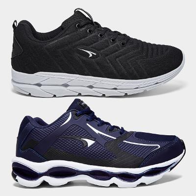 Kit Tênis Tryon Glarus e Impacto Masculino