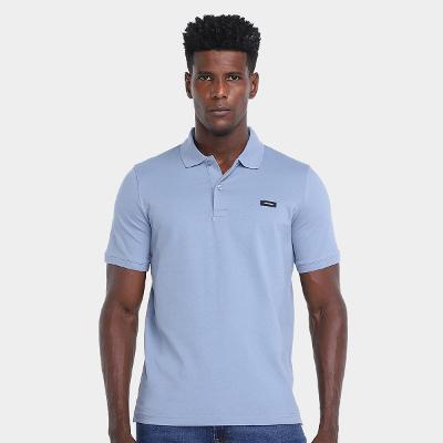 Camisa Polo Calvin Klein Slim Em Piquet Masculina