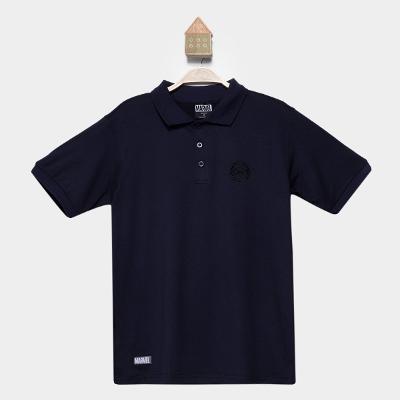 Camisa Polo Infantil Mooncity  Aranha Menino