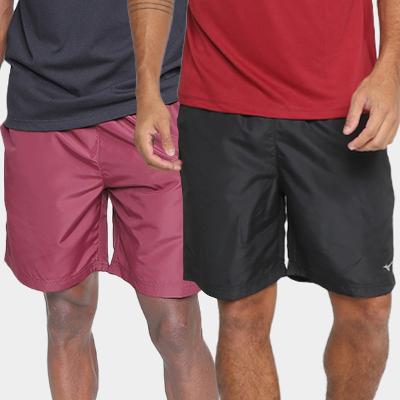 Kit com 2 Bermudas Mizuno Energy 7 Masculina