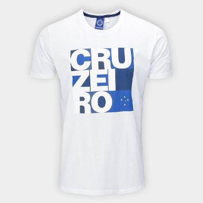 Camiseta Cruzeiro Braziline Contrived Masculina