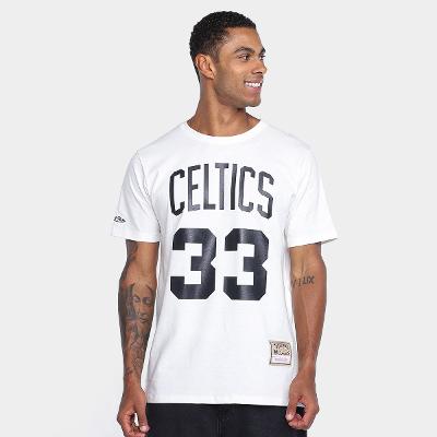 Camiseta Mitchell & Ness Boston Celtics Bird Masculina