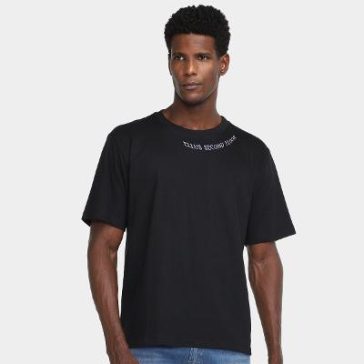 Camiseta Ellus Fine Esf Neckline Over Masculina