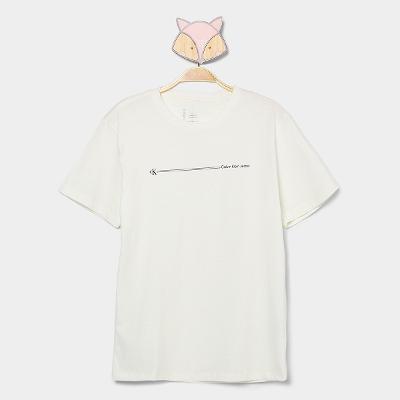 Camiseta Infantil Calvin Klein Palito Naturals Menino