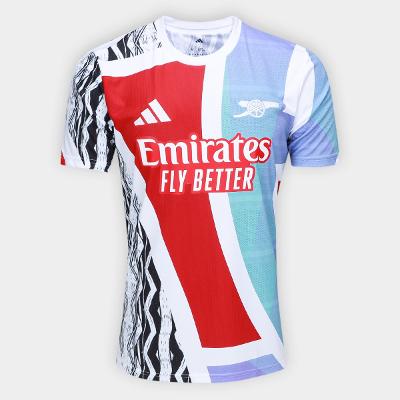 Camisa Arsenal 25/26 Pré Jogo Adidas Masculina