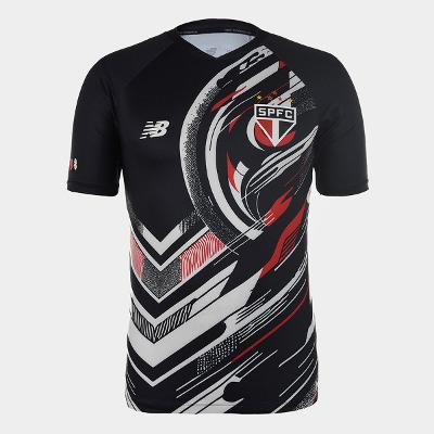 Camisa São Paulo 25/26 s/n° Pré Jogo New Balance Masculina
