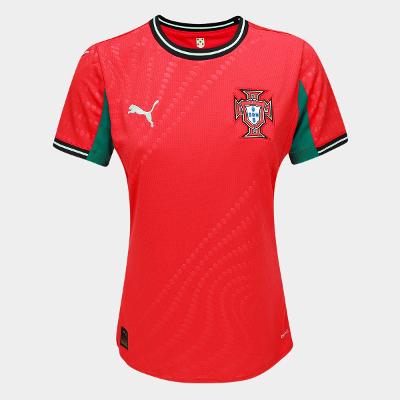 Camisa Seleção Portugal Home 25/26 s/n Torcedor Puma Feminina