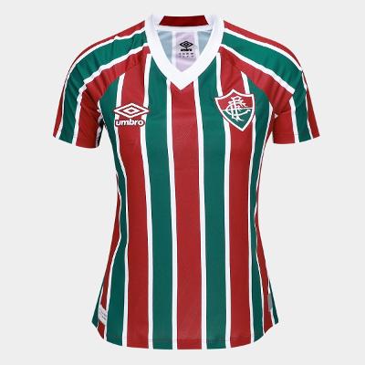 Camisa Fluminense I 25/26 Torcedor Umbro Feminina