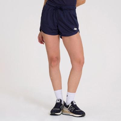 Short New Balance Mesh Small Logo Feminino