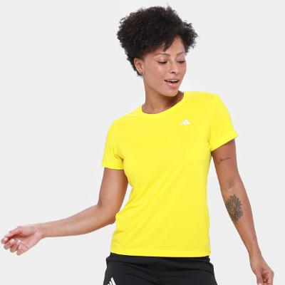 Camiseta Adidas Own The Run 3 Listras Feminina