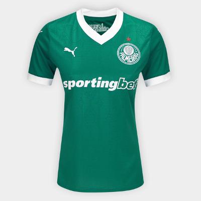 Camisa Palmeiras I 25/26 s/n Torcedor Puma Feminina