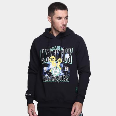 Moletom Mitchell & Ness Boston Celtics Playoffs Masculino
