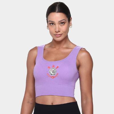 Regata Corinthians Coimbra Cropped Feminina