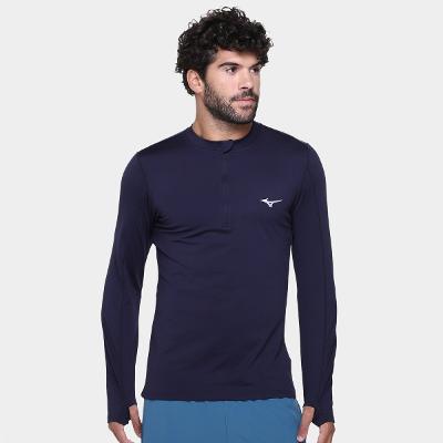 Camiseta Mizuno Térmica Manga Longa Masculina