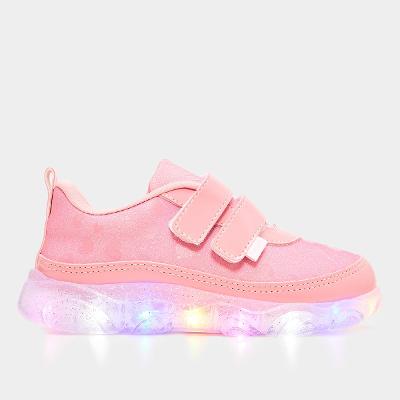 Tênis Infantil Pampili + Led Menina