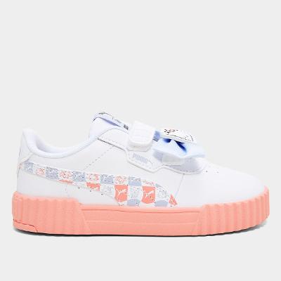 Tênis Infantil Puma Carina 3.0 Hello Kitty Menina