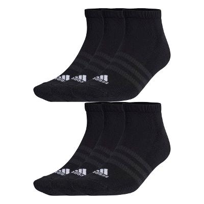 Kit Meia Adidas Cano Baixo c/ 6 Pares