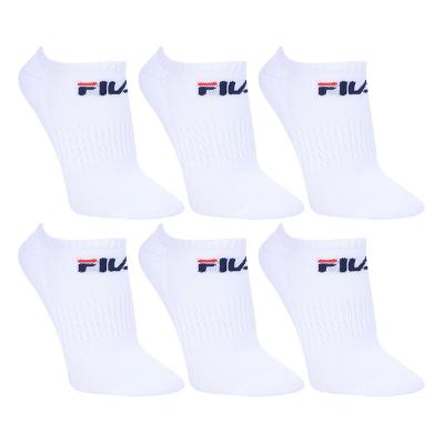 Kit Meias Fila Cano Curto Logo 6 pares