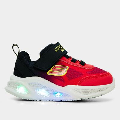 Tênis Infantil Skechers Meteor-Lights-Krendo Masculino