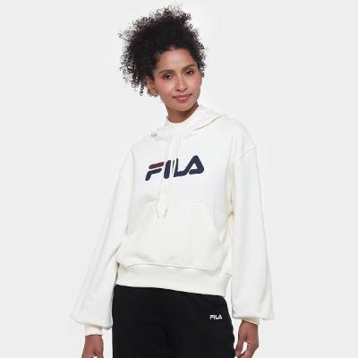 Casaco Com Capuz Fila Comfort Letter lii Feminino