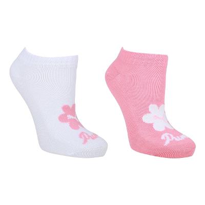 Kit Meia Sapatilha Infantil Puma C/ 2 Pares Menina
