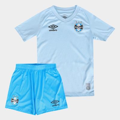 Kit Camisa Infantil Grêmio II 25/26 s/n Torcedor Umbro
