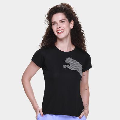 Camiseta Puma Big Logo Jersey Feminina