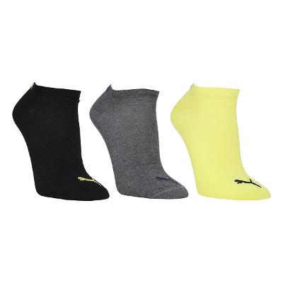 Kit Meia Sapatilha Puma Esportiva C/ 3 Pares Masculina