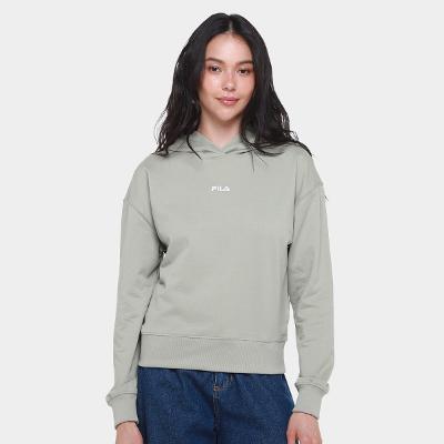 Moletom Com Capuz Fila Basic Classic Light Feminino