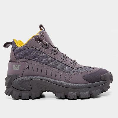 Bota Couro Caterpillar Intruder Mid Masculina