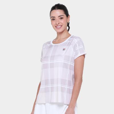 Camiseta Fila Regular Graphic Player F-Box Feminina