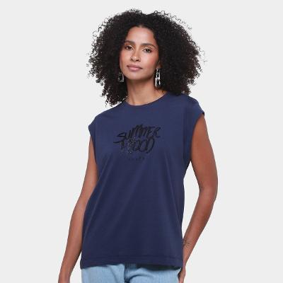 Camiseta Colcci Summer Mood Feminina