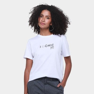 Camiseta Colcci Básica Feminina