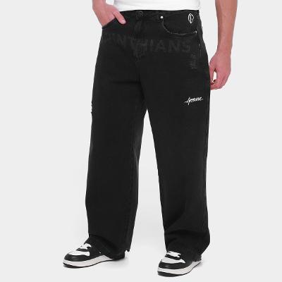Calça Corinthians Approve Baggy II Unissex