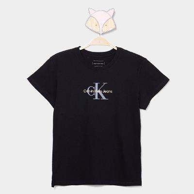 Camiseta Infantil Calvin Klein Reissue Menina