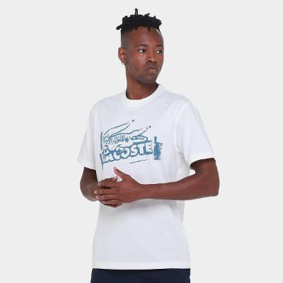 Camiseta Lacoste Logo Masculina
