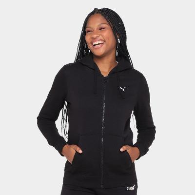 Moletom com Capuz Puma Full-Zip Feminino