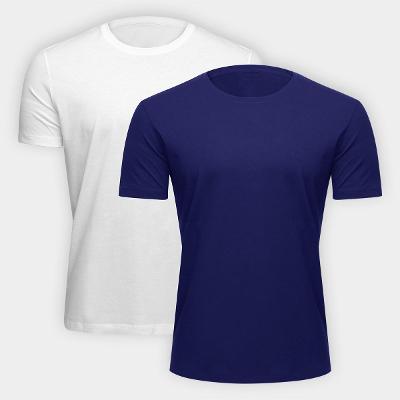 Kit Camiseta Hering Slim Masculina 2 Peças