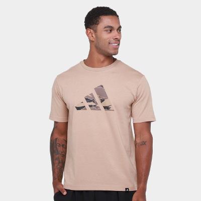 Camiseta Adidas Gráfica Camo Logo Masculina