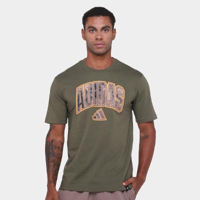 Camiseta Adidas Gráfica Camo Masculina
