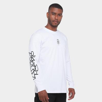 Camiseta Santos Eterno Campeão Manga Longa  Masculina