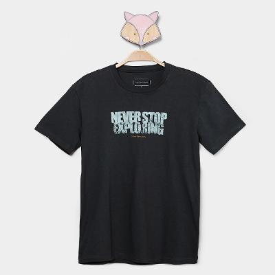 Camiseta Infantil Calvin Klein Menino