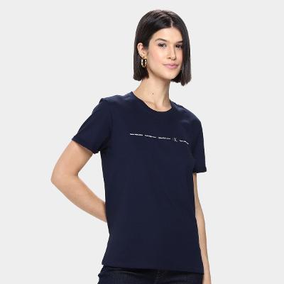 Camiseta Calvin Klein Logo Feminina
