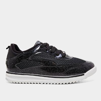Tênis Infantil Molekinha Jogging Brilho Menina